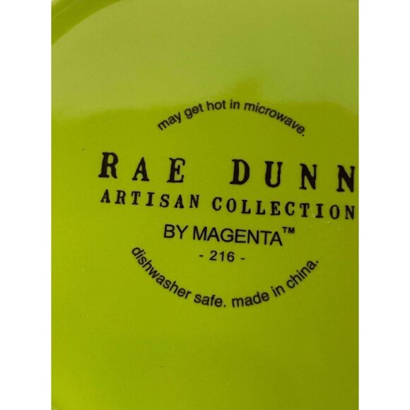 RAE Dunn Artisan Collection Green Magic Witchy Spooky Halloween Mug Cup 3"W 5"H - Picture 6 of 6